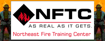 Northeast Fire Training Center logo Northeast Fire Training Center (NFTC). Tagline: As Real as It Gets (with NFTC logo)